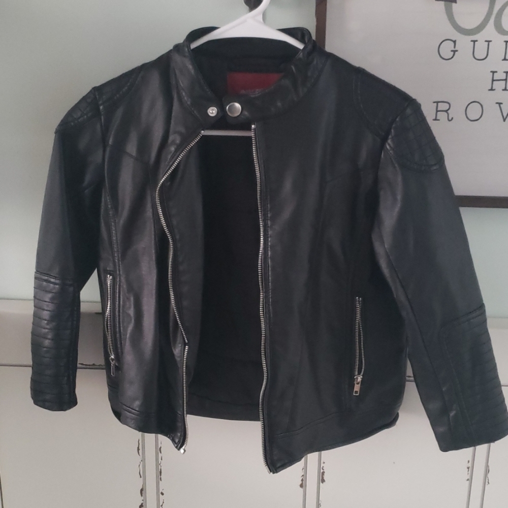 Boys leather jacket